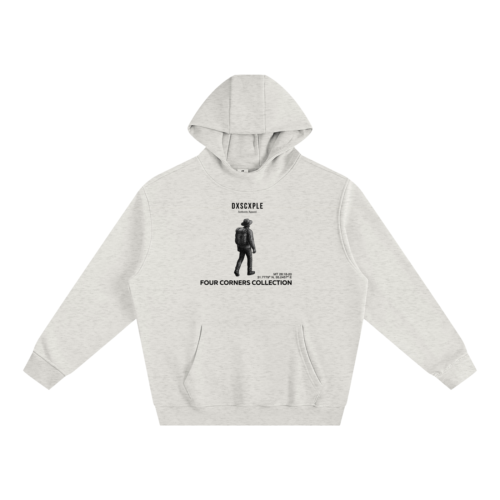 Four Corners High-Neck Hoodie
